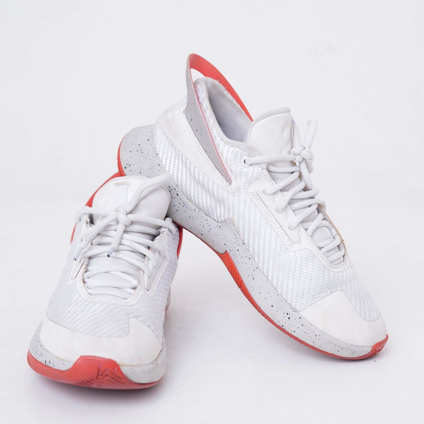Metallic White Sneakers