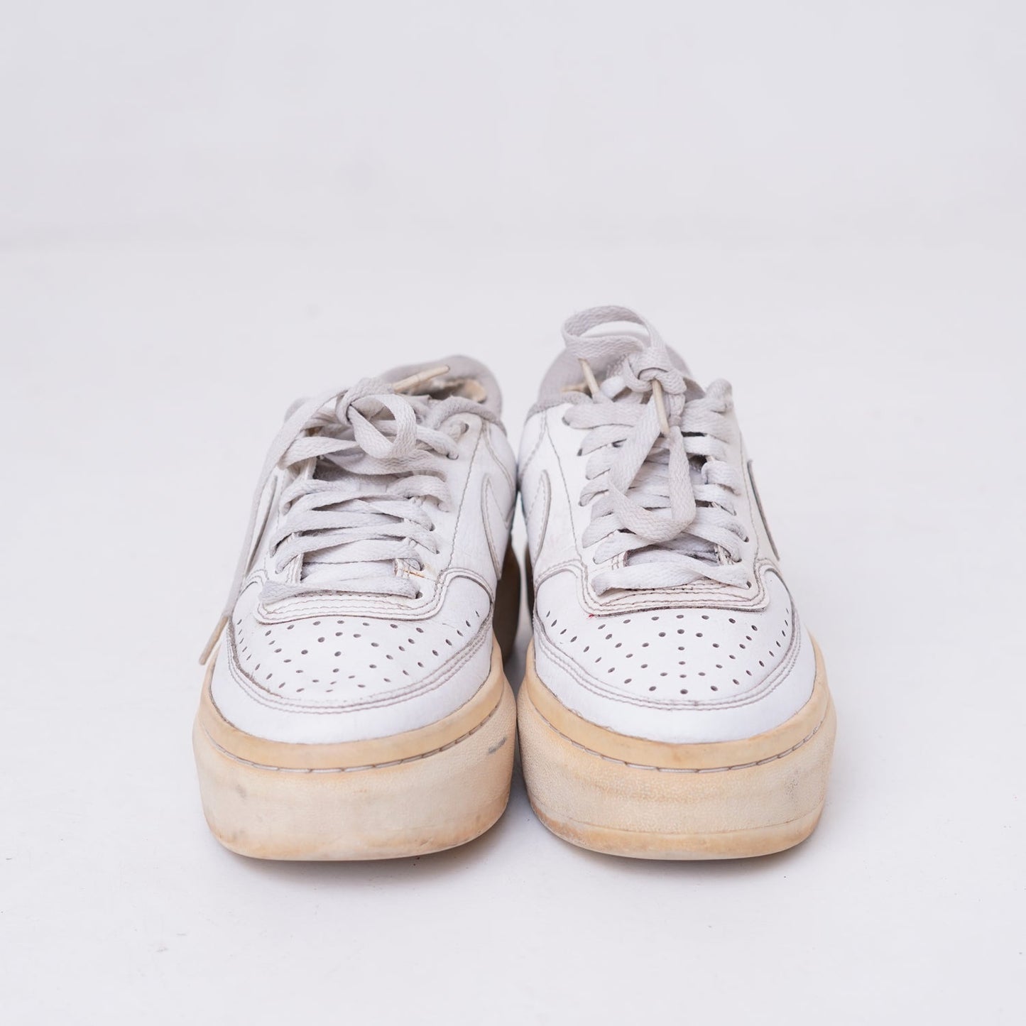Nike Court Vision Alta "Triple White"