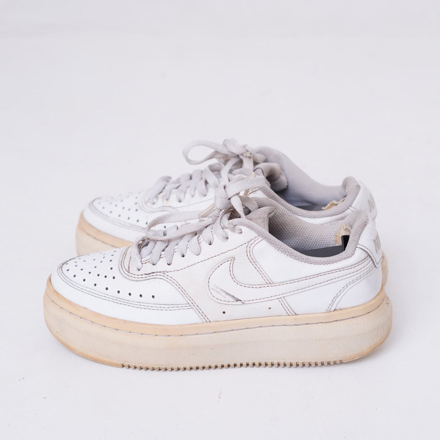 Nike Court Vision Alta "Triple White"